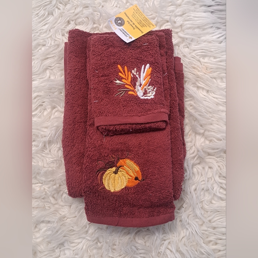 Set Of 4- 3 Piece Piece Themed Towels Set - Picture 6 of 11